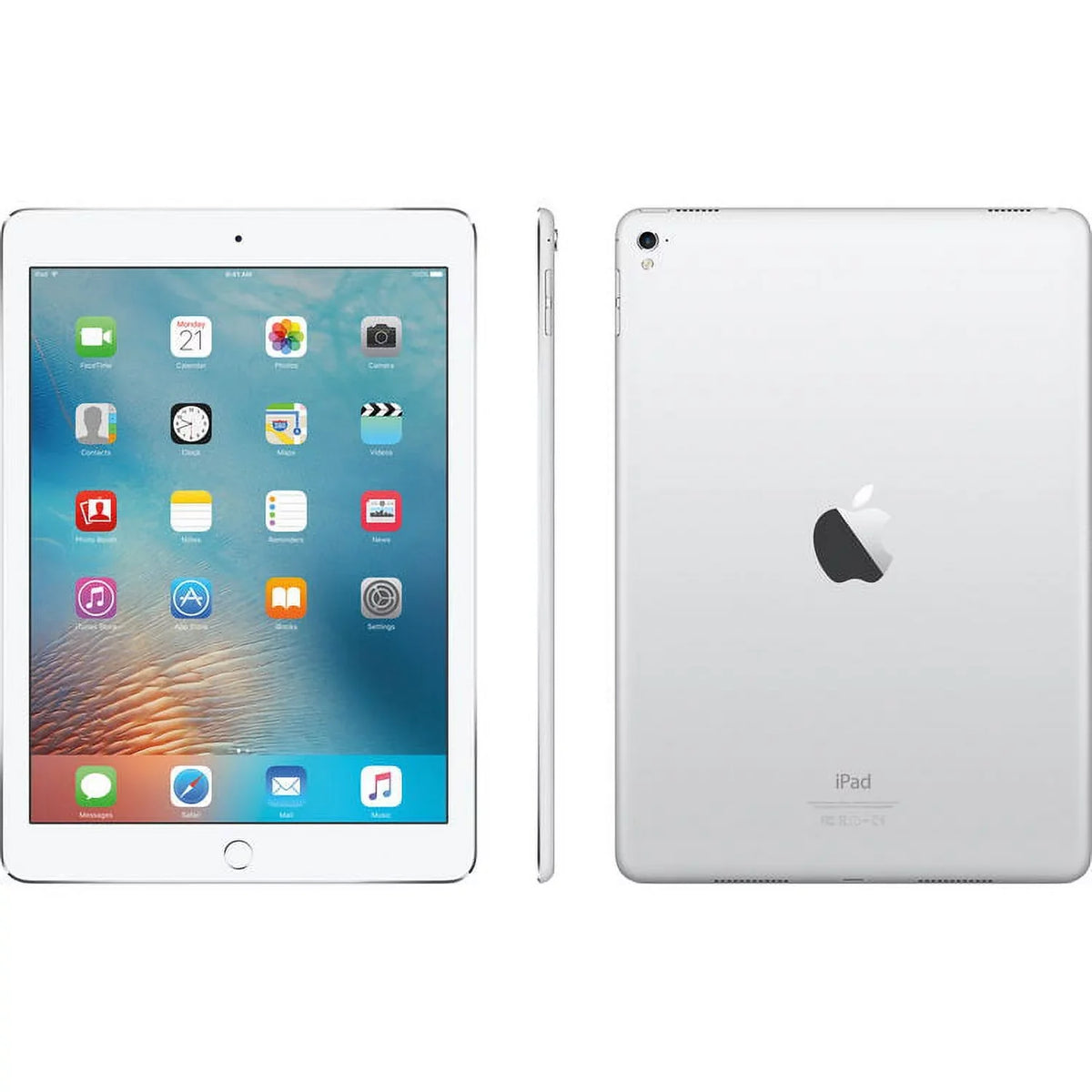 WiFi Pro Silver 32GB iPad 9.7" (Refurbished) Restored (MLMP2LL/A)(2016)