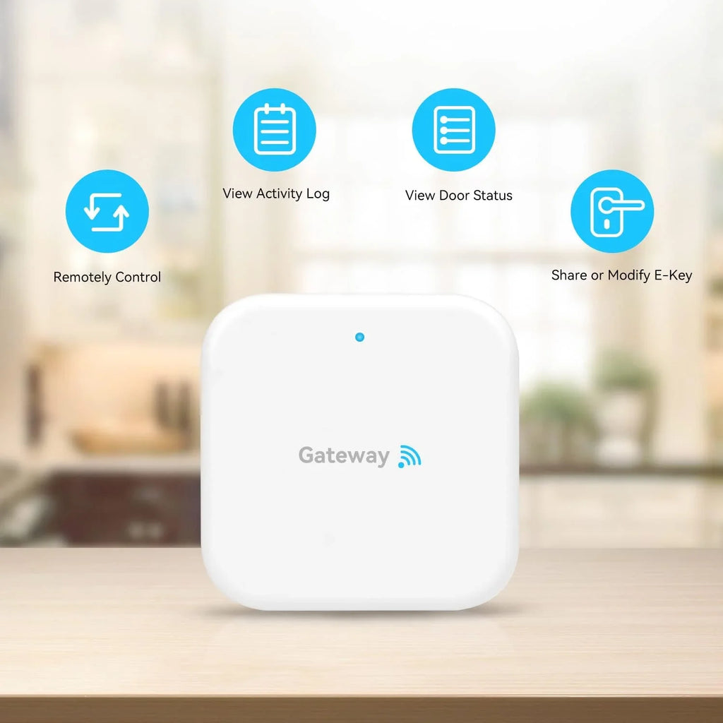 Lock, G2 White Keyless for Gateway Entry Door Scanning, Fingerprint