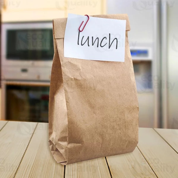 Mini Snacks, (2 x by - (2 [1500 lb) Bags Count] Kraft Bags, 5/16" Capacity) Grocery, Lunch Small Party Small EcoQuality x Bags, Brown (4 Bag Pound Paper 7 Merchandise, Gift Paper 7/16" 2 7/8")