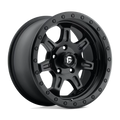 17X8.5 Fuel D572 Matte Jm2 108Cb Wheel -6Et Black 6X139.7
