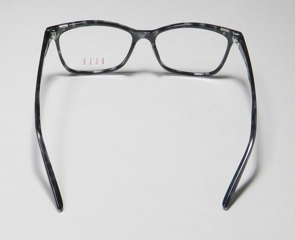 AFFORDABLE FRAME FULL-RIM CAT ELLE DESIGNER EYE LENSES NEW GRAY 13425 EYEGLASSES/SPECTACLES DEMO WOMENS/LADIES 53-15-140 BUDGET EYE CAT CASUAL
