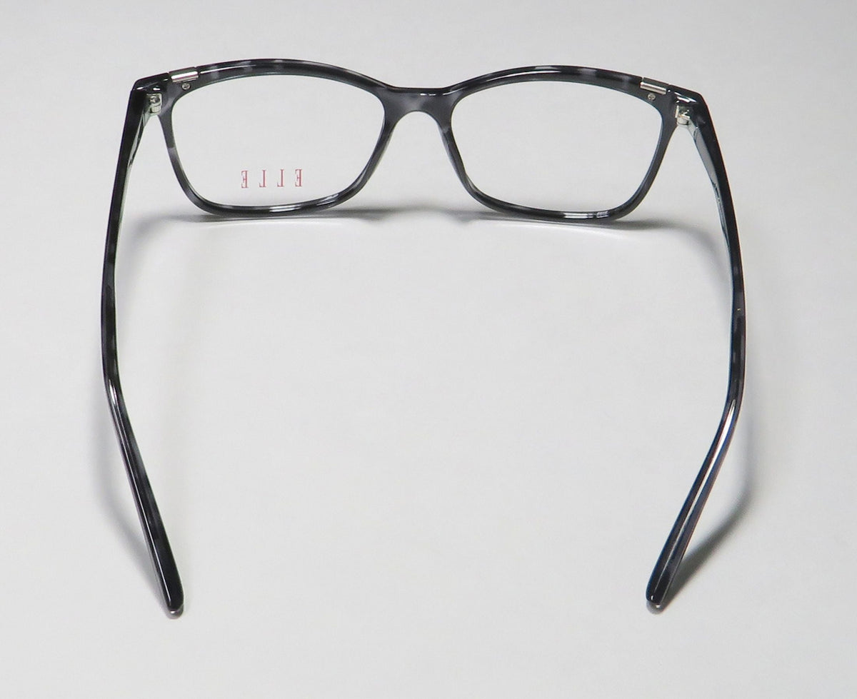 AFFORDABLE FRAME FULL-RIM CAT ELLE DESIGNER EYE LENSES NEW GRAY 13425 EYEGLASSES/SPECTACLES DEMO WOMENS/LADIES 53-15-140 BUDGET EYE CAT CASUAL