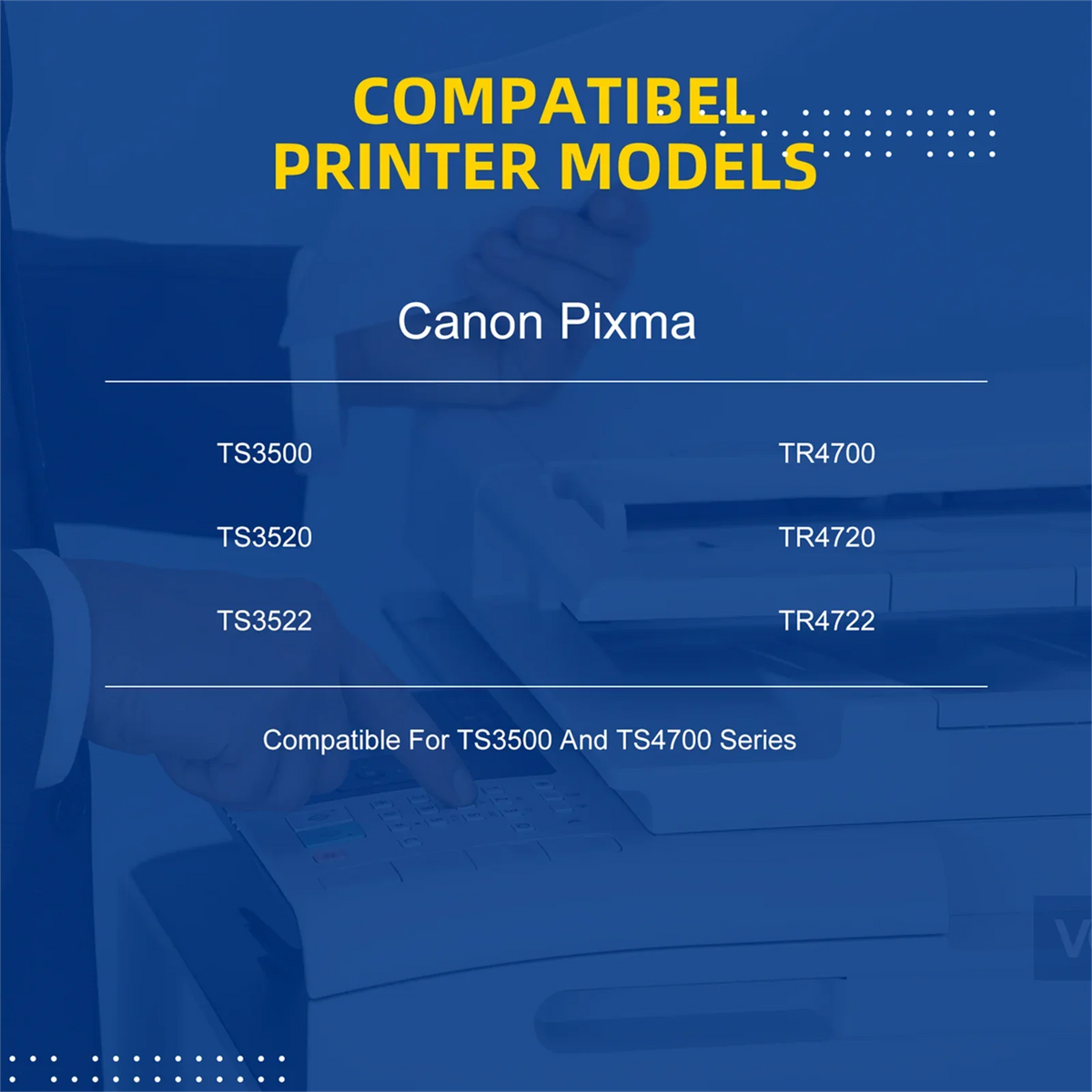 TR4720 Canon Black 275 Printer Pixma for Canon High TS3520 ink for 275xl Ink Printer TR4700 TR4722 Combo TS3500 Pack and Yield TS3522 Cartridge 275 Color for 276 ink