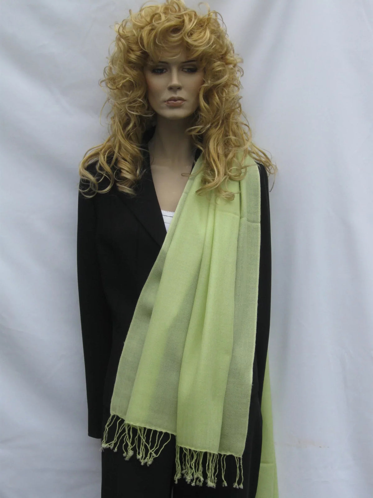 Scarf/Pashmina Scarf/Wool/Silk Green) (Mint Shawl/Cashmere/Cashmere Scarf/Scarves/Shawl/Shawls/Stole/Wrap/Pashmina