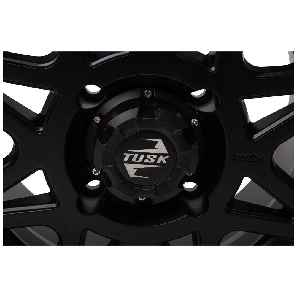 Wheel RR 72 5.0 Tusk X Tintic CAN-AM Black Smart-Shox + RS Turbo Max Maverick 2.0 4/137 Inch X3 2021-2022 For 14x7 Matte