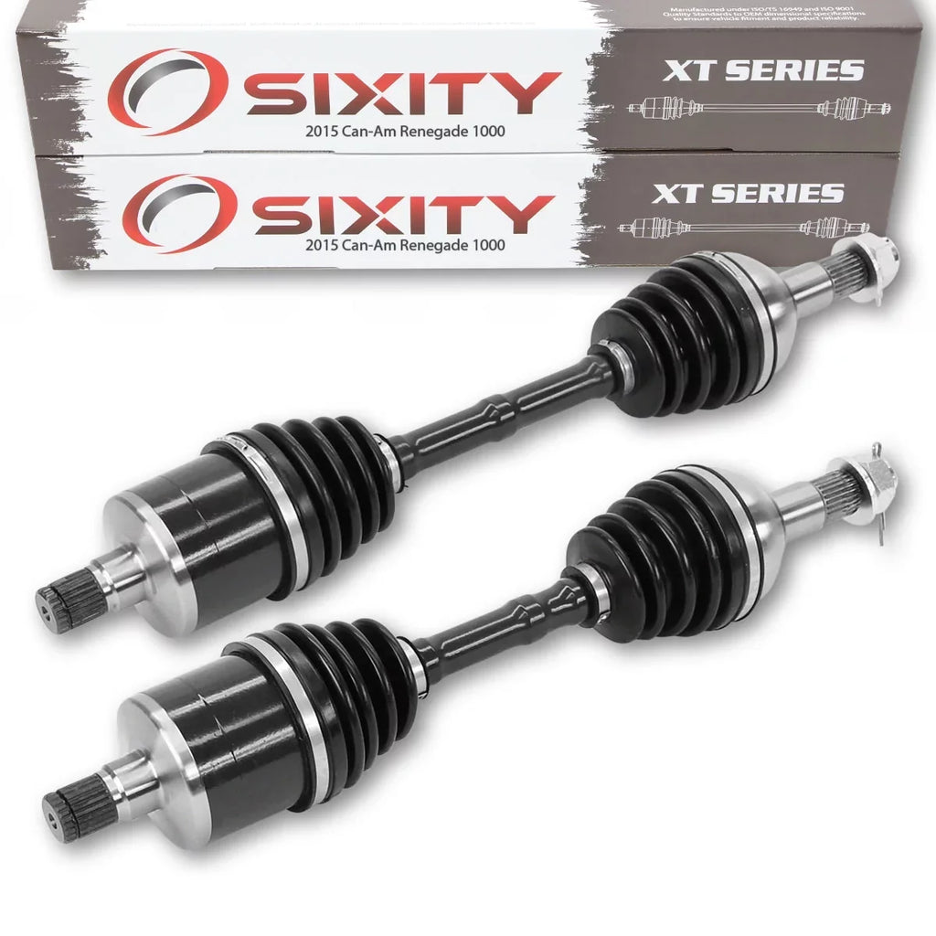 Left Rear Sixity 2015 Right Axle 2 compatible 1000 with EFI Can-Am - Renegade XT pc 4X4