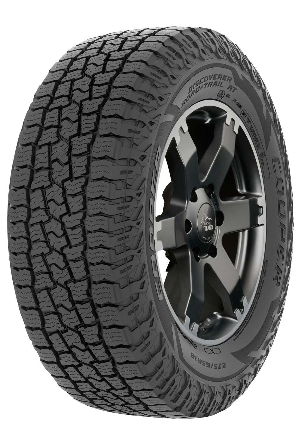 Road+Trail 116T AT Discoverer Cooper Tire All-Terrain 255/70R18