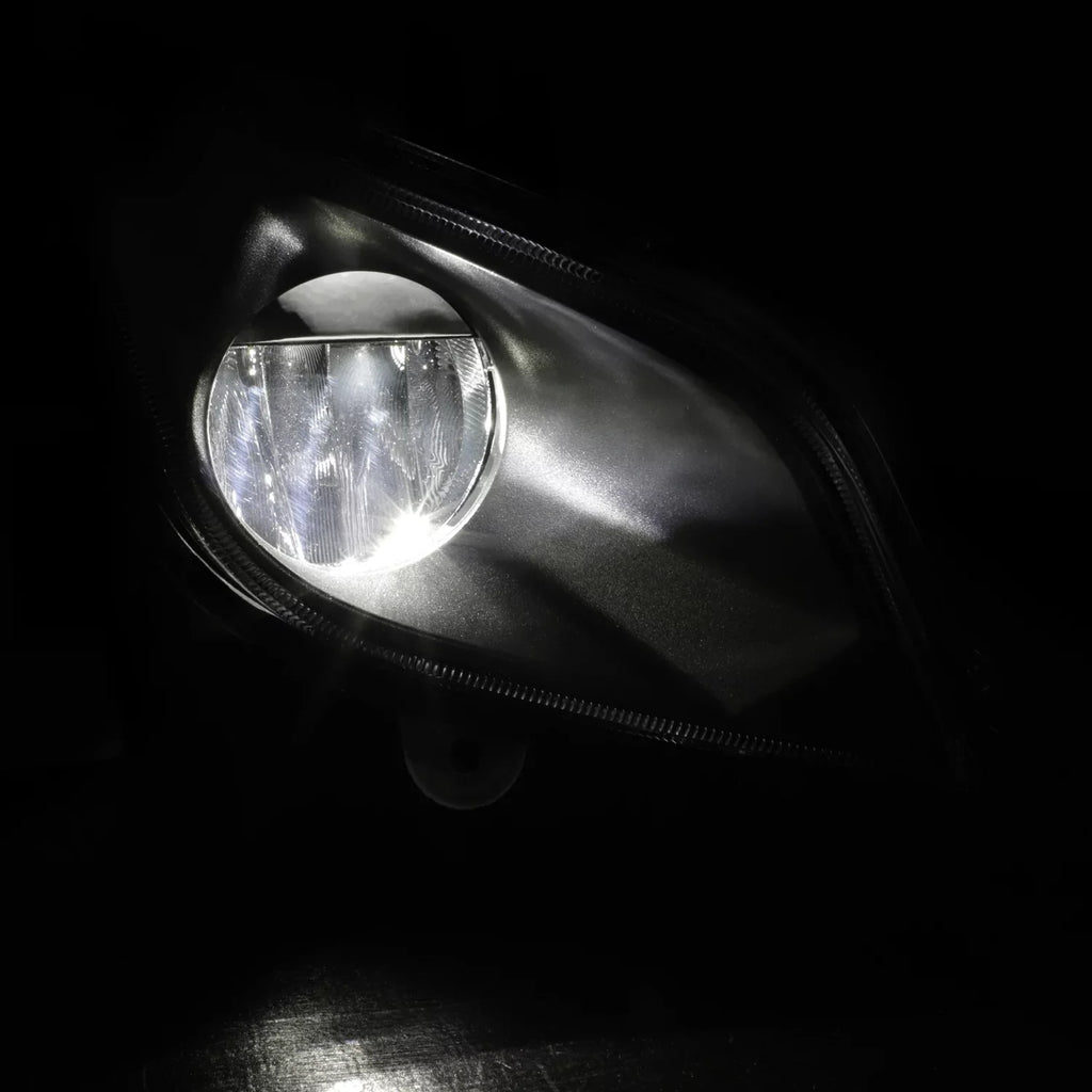 '- 2019 Passenger Fog 2021 2023 Freightliner 2020 8 AKKON Fit Side Light LED 2022 OE Cascadia 126 Black 2018 Class design Truck Lamp