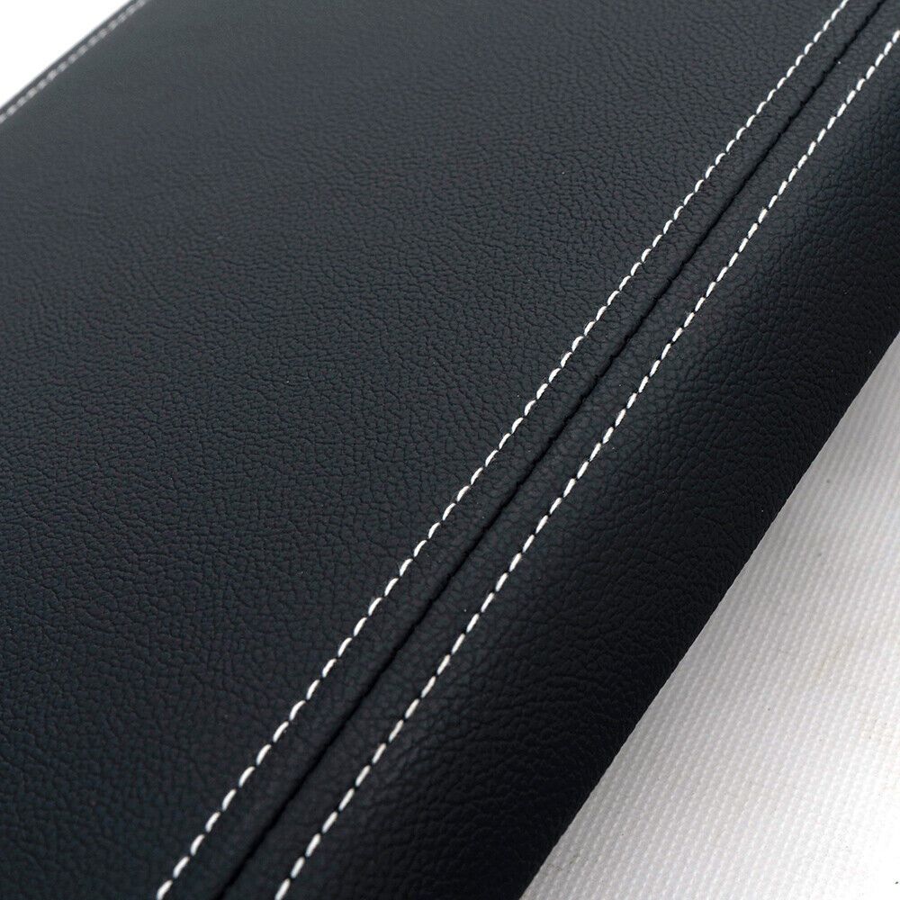 For Console Cover Center F150 2009-2014 Arm Black New Teledu Rest F-150 Fit Lid
