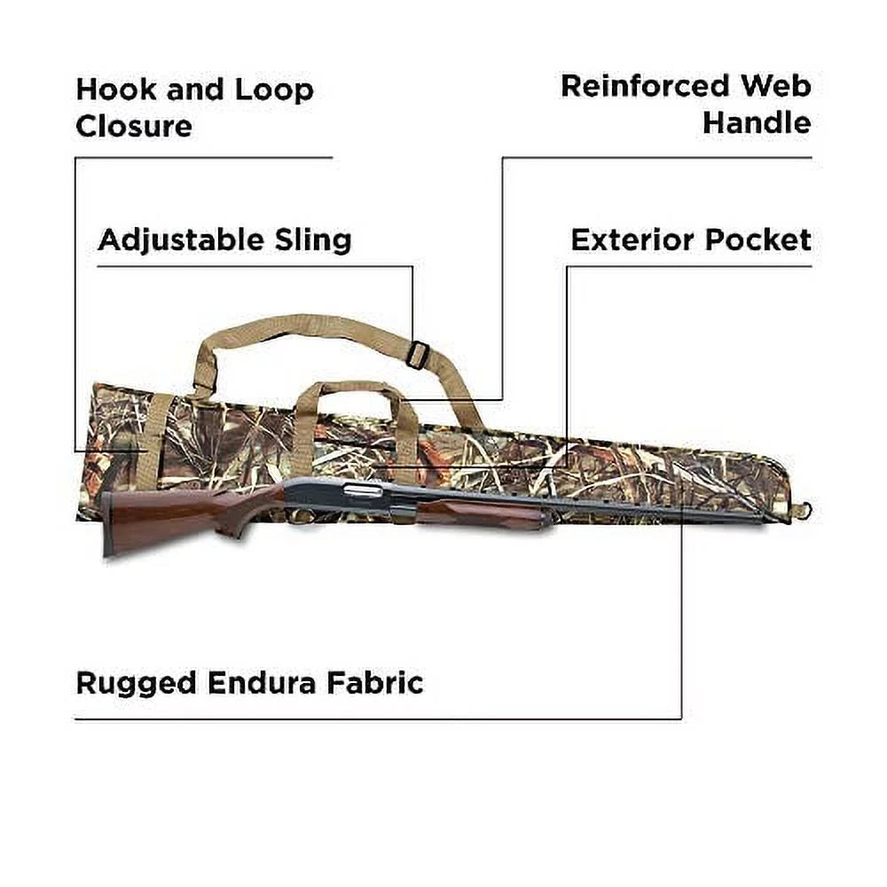 Case, Max-4 Realtree Floating Polyester, Company Shotgun 52" 740-52 Soft Camo, Allen