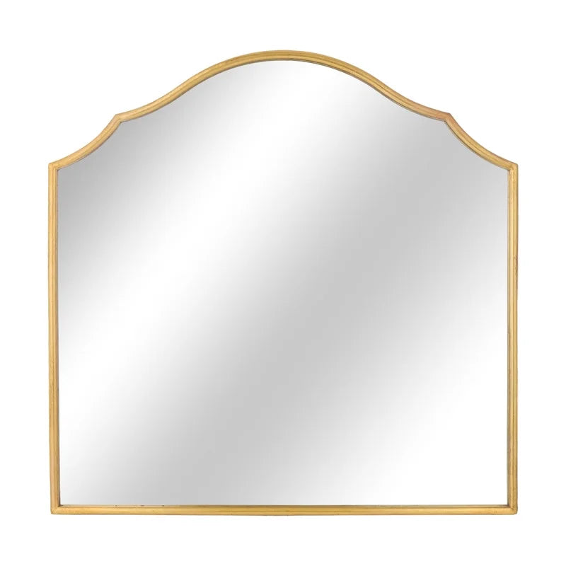 Mirror Wide Wall Lizette Gold Farmhouse Metal Arch