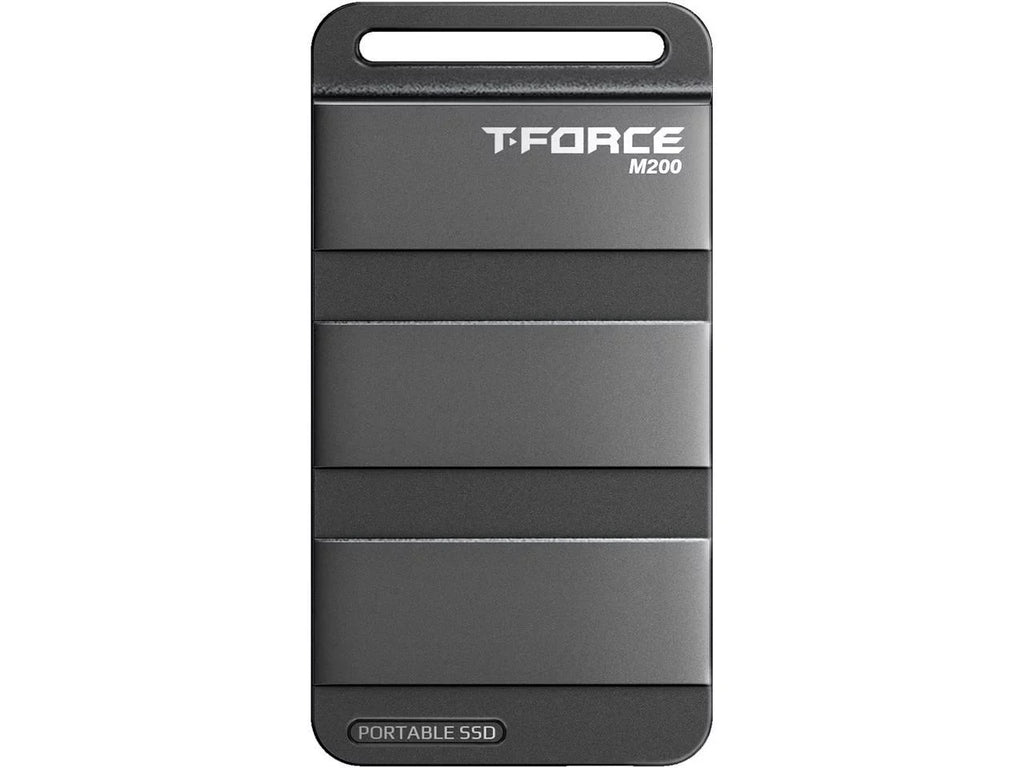 4TB PS5 T-FORCE M200 USB3.2 Compatible SSD Chrome & Read/Write 2x2 Portable 2000MB/s Xbox with Group Type-C, (T8FED9500G0C102) Gen OS & Team