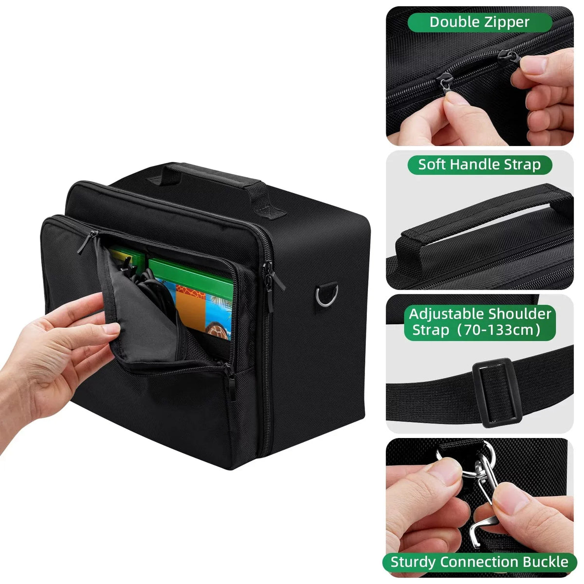 Other and Console, Cables Controller, Carrying Xbox Xbox X-XSX Protective for Travel X Carrying for Bag Accessories Case Series Series Case