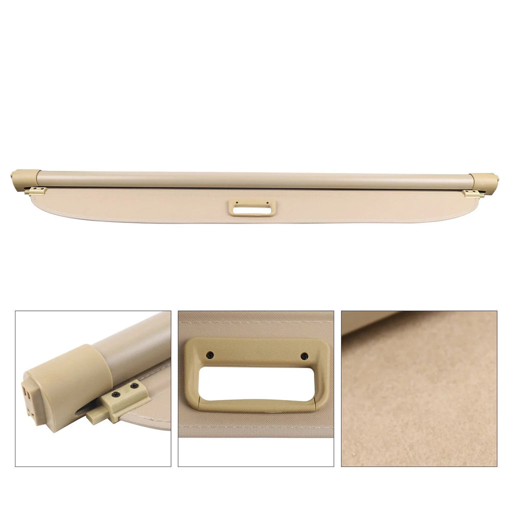 Shade Rear Cover Security Shade Trunk Cover Benz Security GL550 Shade Shelf Trunk Cargo For Beige Cargo GL550 Cover Privacy 2007-2012 Cargo Trunk Benz Security Fits Privacy 07-12
