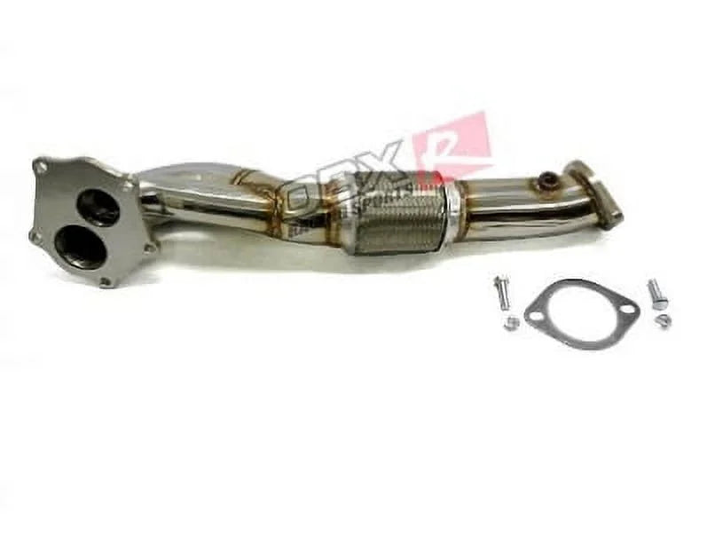 2014 thru Maximizer Pipe Flow 4B11 For 2008 steel Straight Mitsubishi Fits 2.0L EVO-X Stainless By