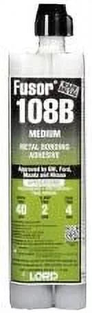 108B Bonding 7.1 Medium-Set, Adhesive Fusor Lord Metal Oz.