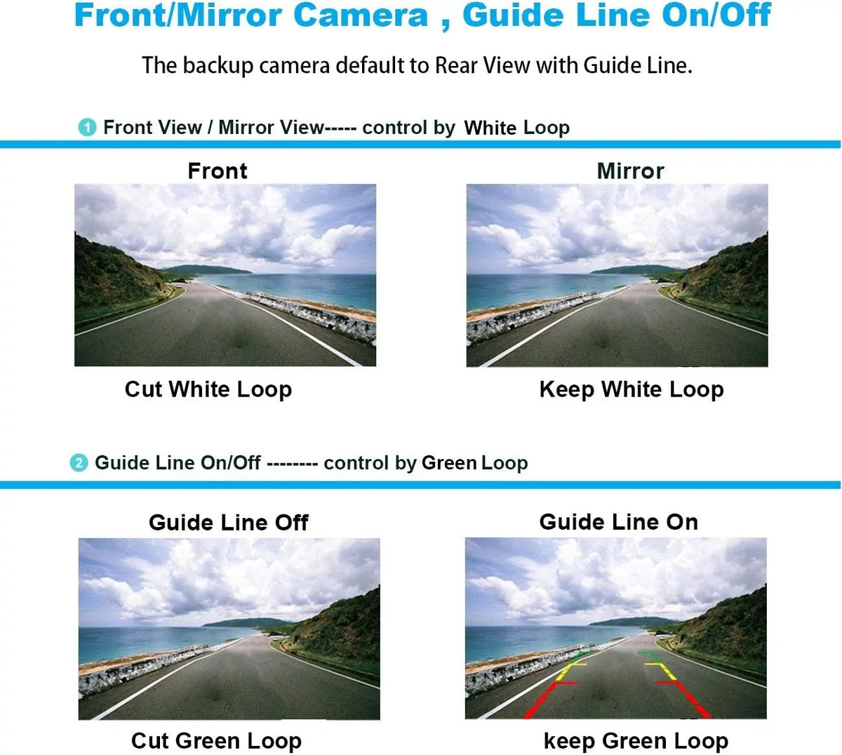 Angle Chrome HD Viewing Camera License Wide Universal Slim with Plate