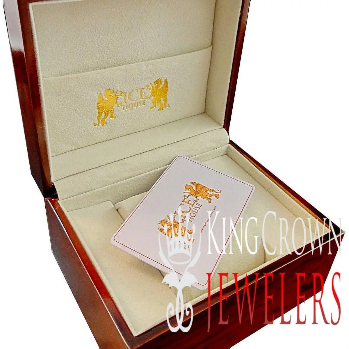 Out Khronos Rodeo Piece Inspired Custom Diamonds Rose W/Date Iced Time Function Tone Lab Gold Jo Exclusive Celebrity Watch
