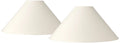 Slant x Large Lamp Bottom of Finial Replacement 23" Ivory Harp and 6" x 2 Top Fitting Set Chimney Springcrest Shades Spider 13.5"