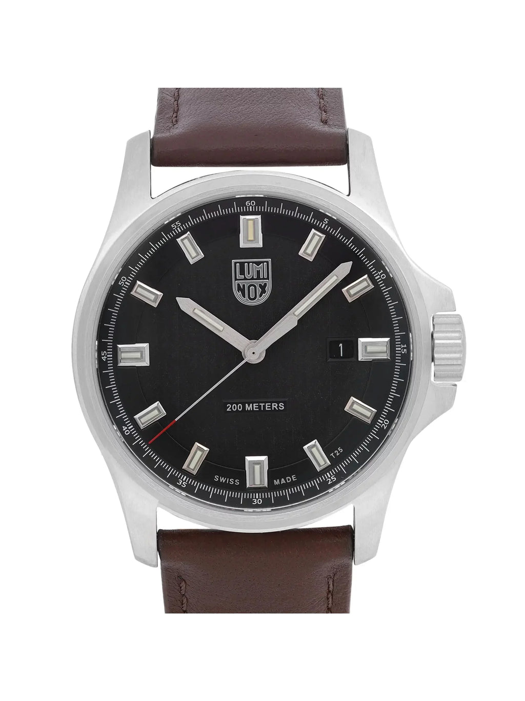 XL.1831 Steel Stainless Black Watch Quartz 42mm Mens Luminox outfit Dial Field