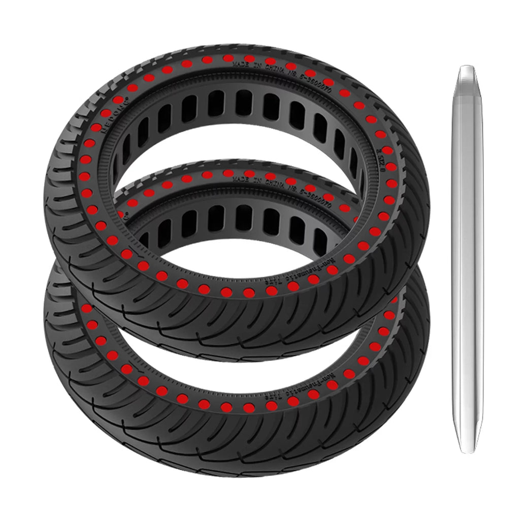 for Inch proof Rubber E Mounting Tyre Tool 2pcs Tire 8.5 Puncture Tomshoo Solid M365 Set Riding with