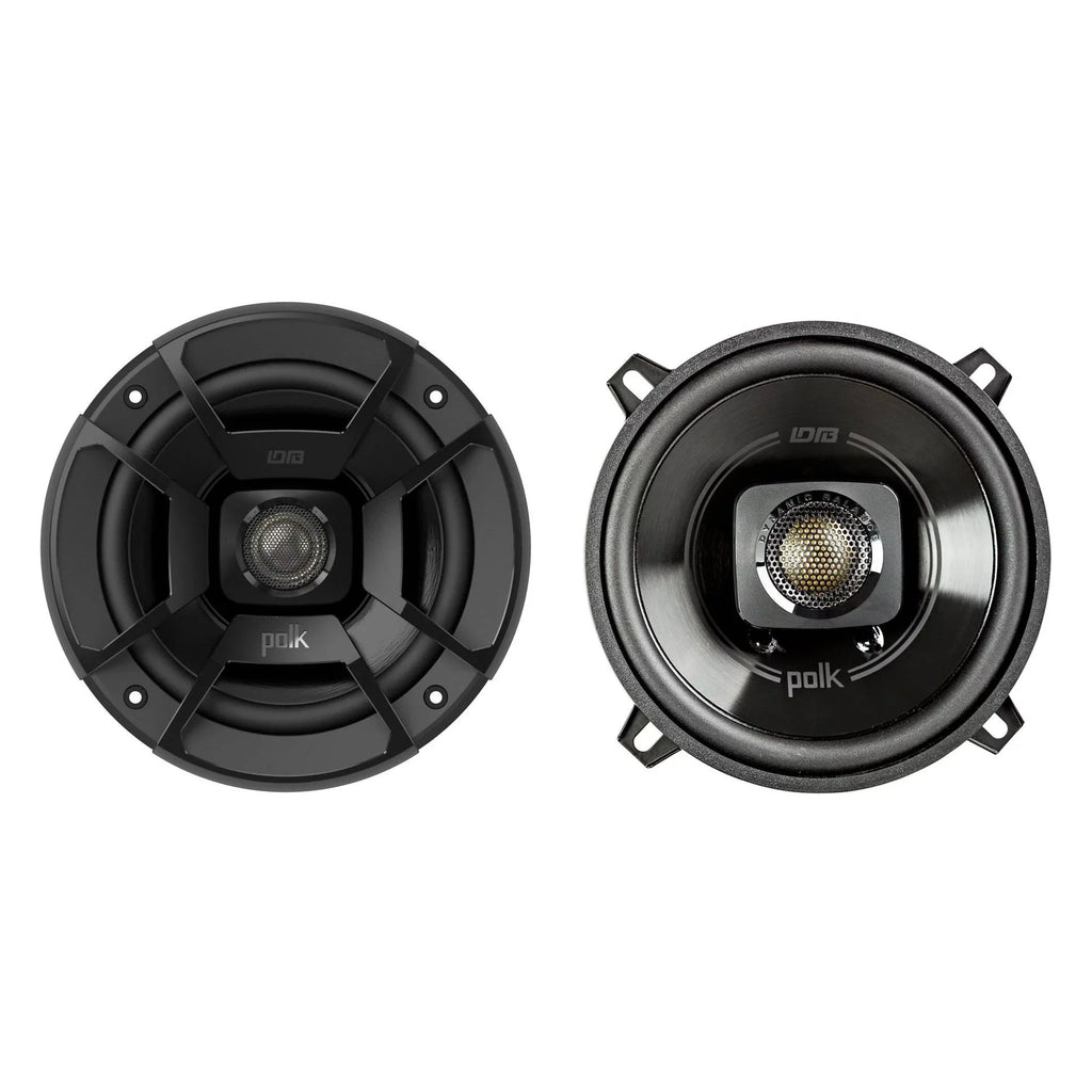 Audio Stereo Polk Way (4 Speakers 5.25 Inch 2 DB522 Car/Marine ATV Pack) 300W