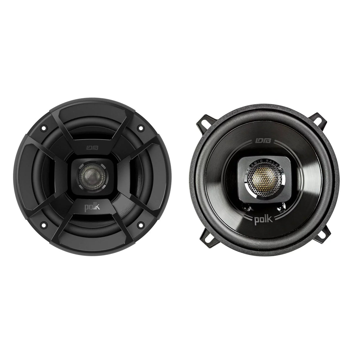Audio Stereo Polk Way (4 Speakers 5.25 Inch 2 DB522 Car/Marine ATV Pack) 300W