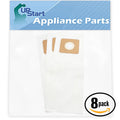 Bags Vacuum Riccar - Pack) Vacuum Replacement Per U-3, (8-Pack, Bags Riccar U, Compatible Type 3 24 R800 U-6 Bags