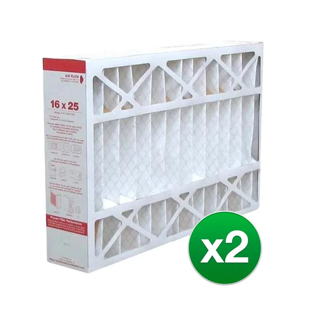 Furnace Air Honeywell Fits (2 MERV Pack) CF100A1009 Filter 11 16x25x4