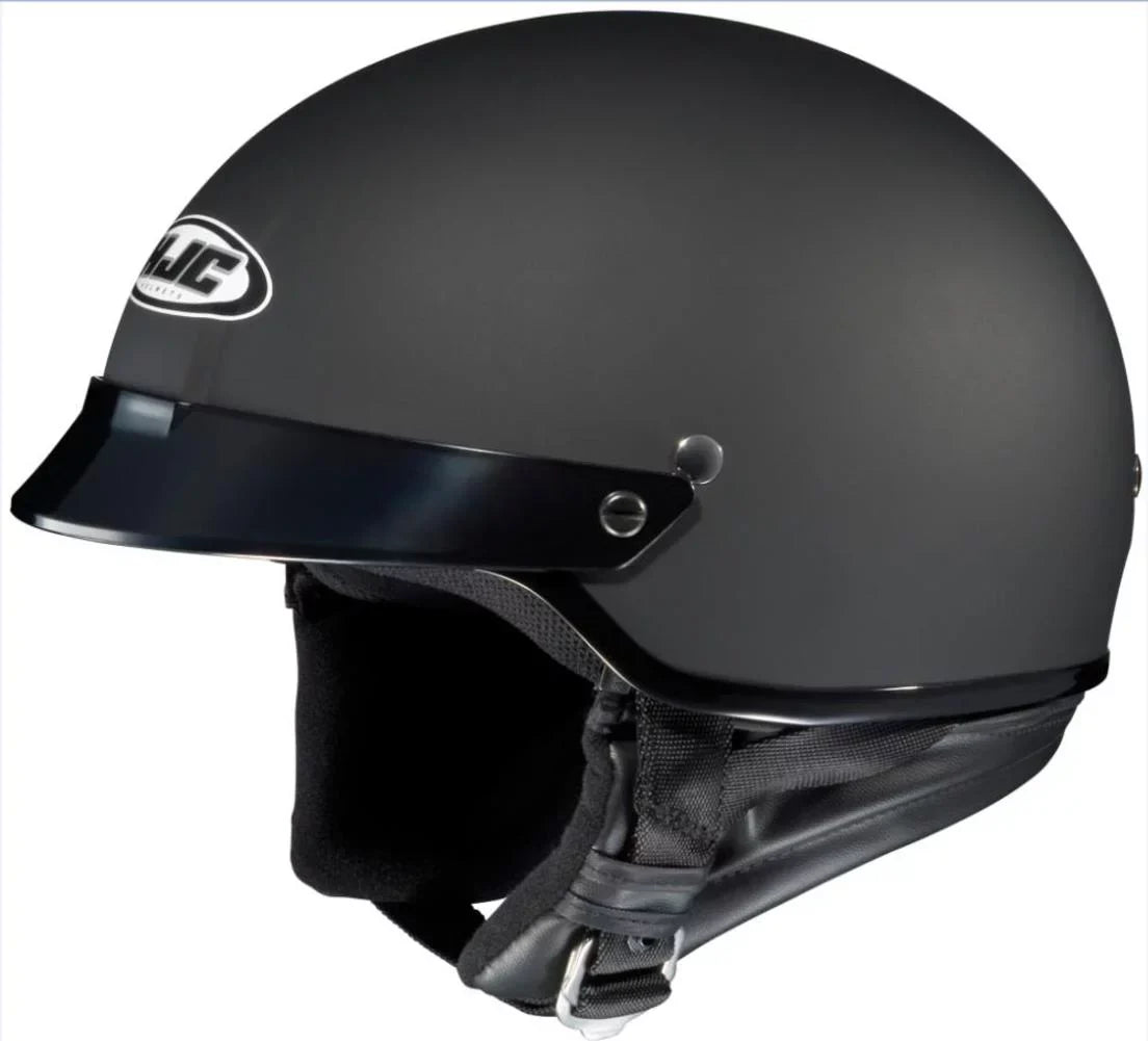 Flat CS-2N Black) Helmet HJC Solid (Large,