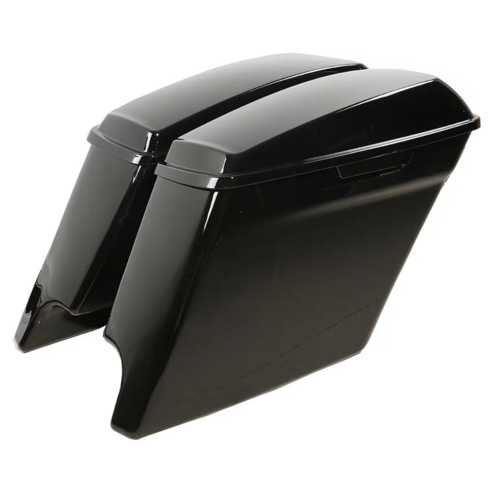 Harley-Davidson Extended 2014-2022 Glossy 5" Stretched Black For Saddlebags