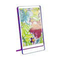 Colorful 4x6 - MAGNET Canetti Purple RECLINE by Blue FRAME 4x6