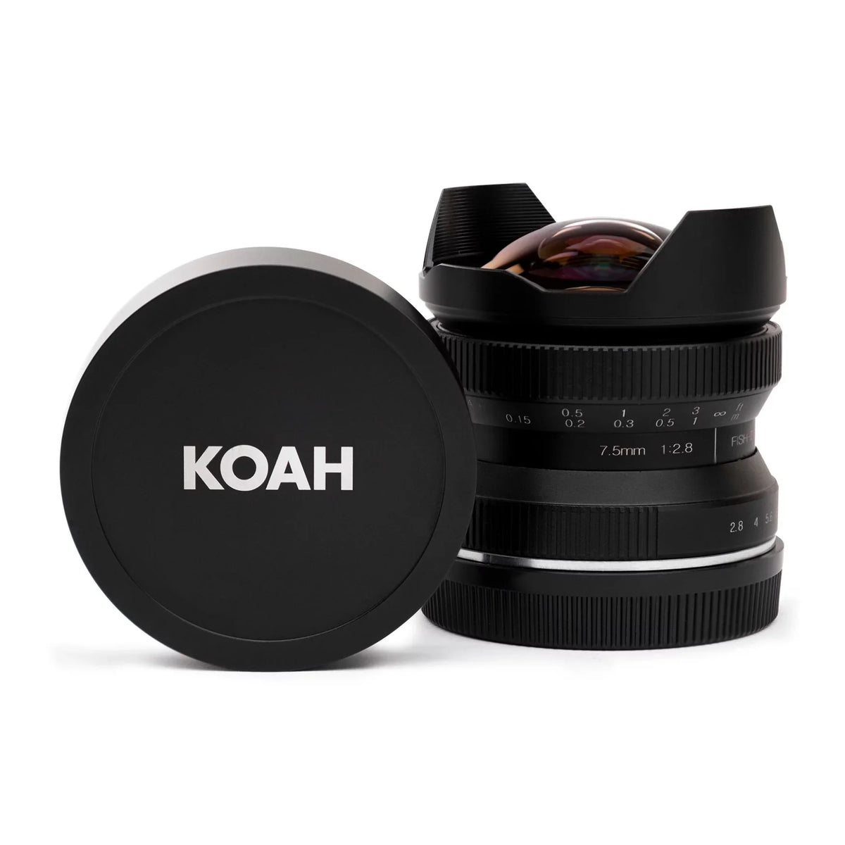 Canon Fisheye f/2.8 Lens Koah for Mount 7.5mm EF-M Series Wide-Angle Artisans