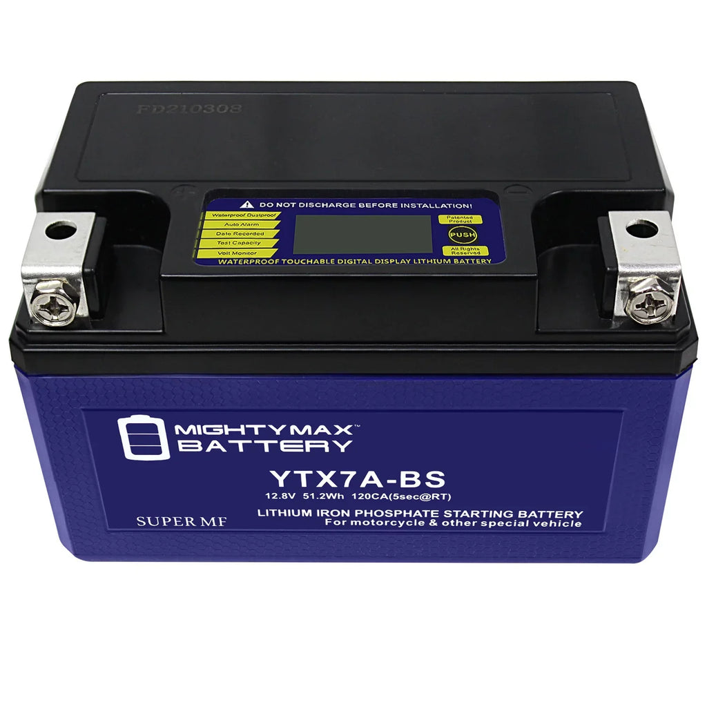 2014 Scooter Compatible with Tweet Peugeot Pack YTX7A-BS Replacement 50 6 - Lithium Evo Battery