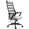 & with Grey Adjustable Swivel Chair Capacity, 275 26.75 in Executive lb. Height, Vinsetto