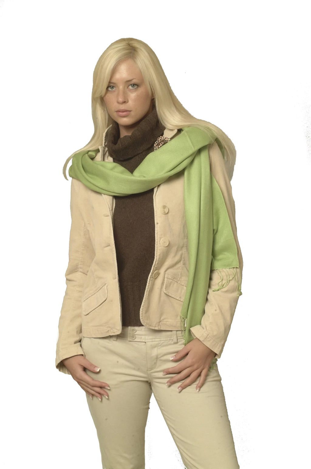 Scarf/Pashmina Scarf/Wool/Silk Green) (Mint Shawl/Cashmere/Cashmere Scarf/Scarves/Shawl/Shawls/Stole/Wrap/Pashmina