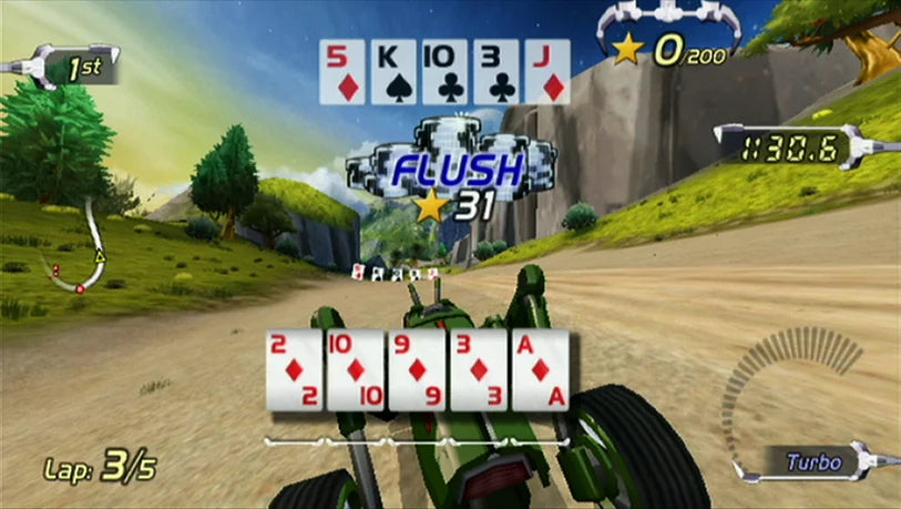 Racing Excitebots: Wii Nintendo - Trick