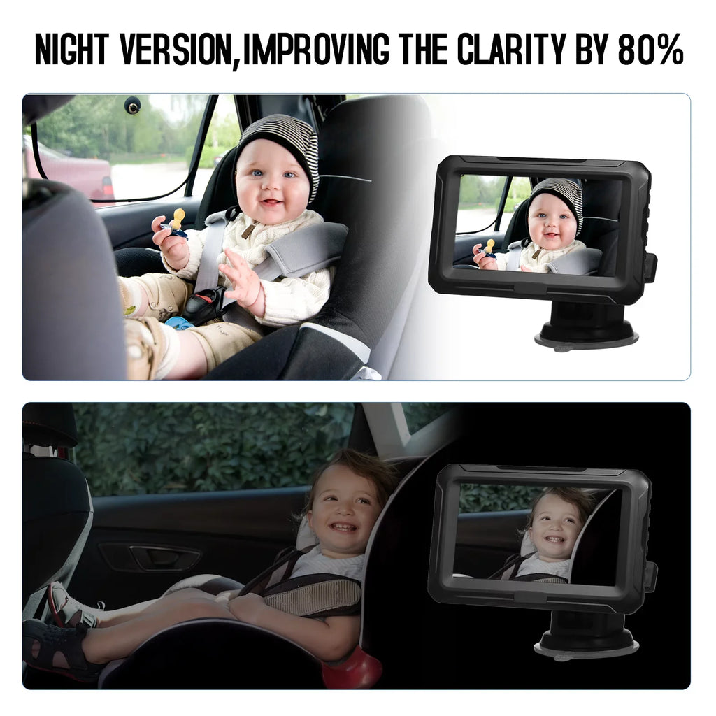 4.3'' Kids Nebublu Screen Wide Function View Monitor Adjustable Invigilator,IPS IPS Monitor View Wide Wide 4.3'' Vision Adjustable Baby Baby Camera Vision Camera Mirror IPS Function Screen Screen
