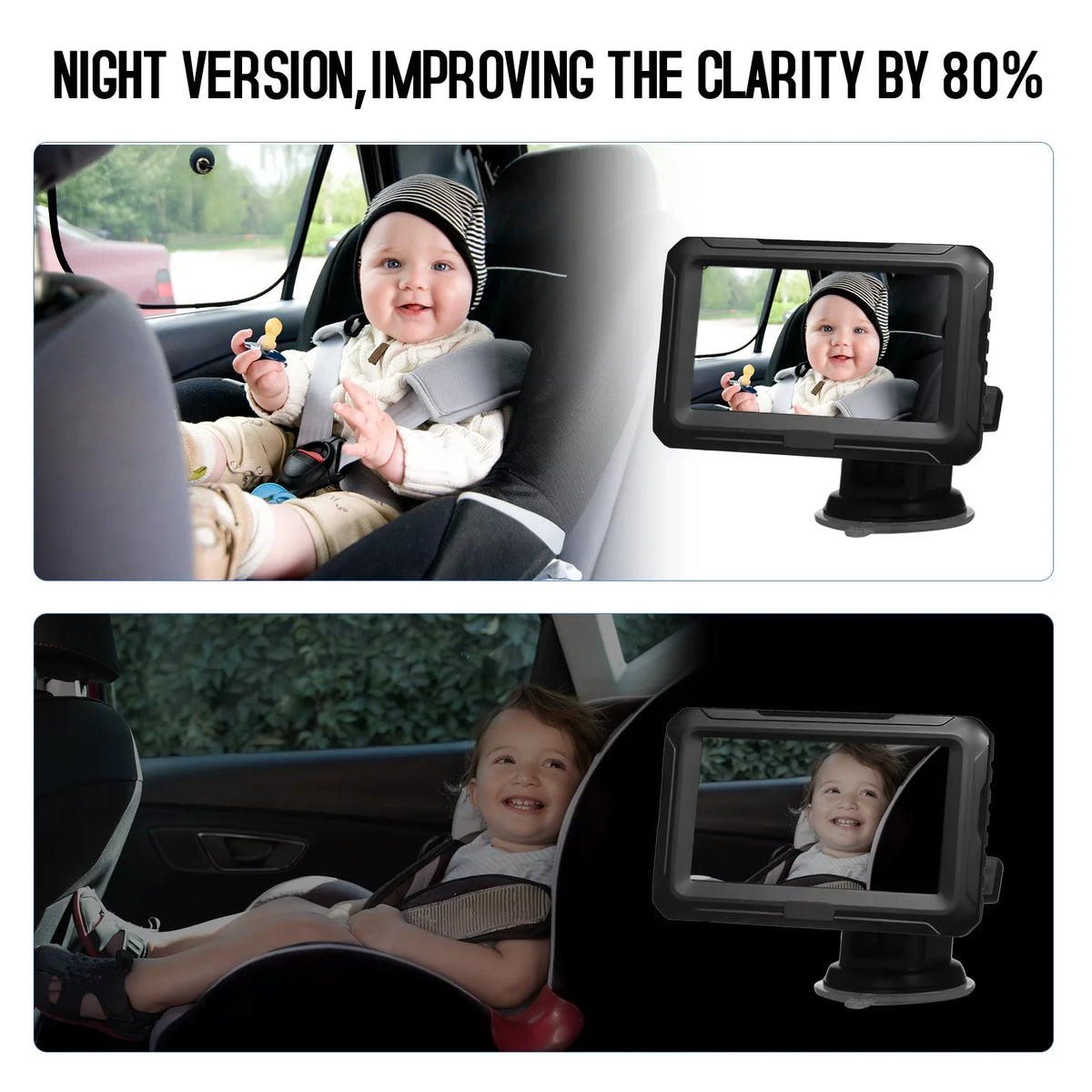 4.3'' Kids Nebublu Screen Wide Function View Monitor Adjustable Invigilator,IPS IPS Monitor View Wide Wide 4.3'' Vision Adjustable Baby Baby Camera Vision Camera Mirror IPS Function Screen Screen
