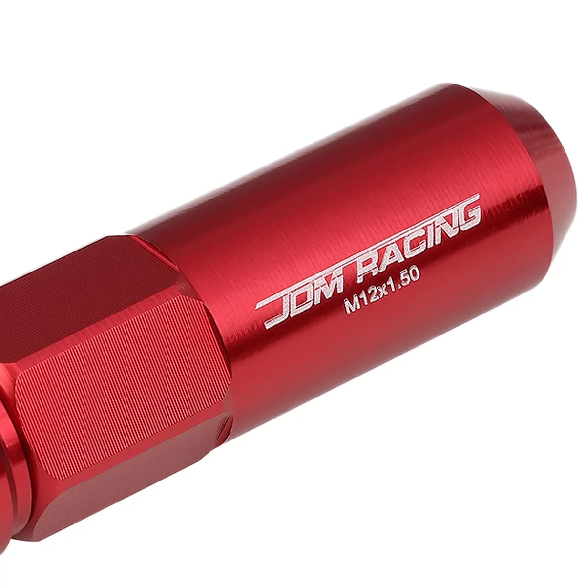 Alloy LN-ZTL-9030-15-RD M12 1.5 Drive DNA Aluminum Nuts Wheel Deep x Lug 20-Piece Extension Motoring + (Red)