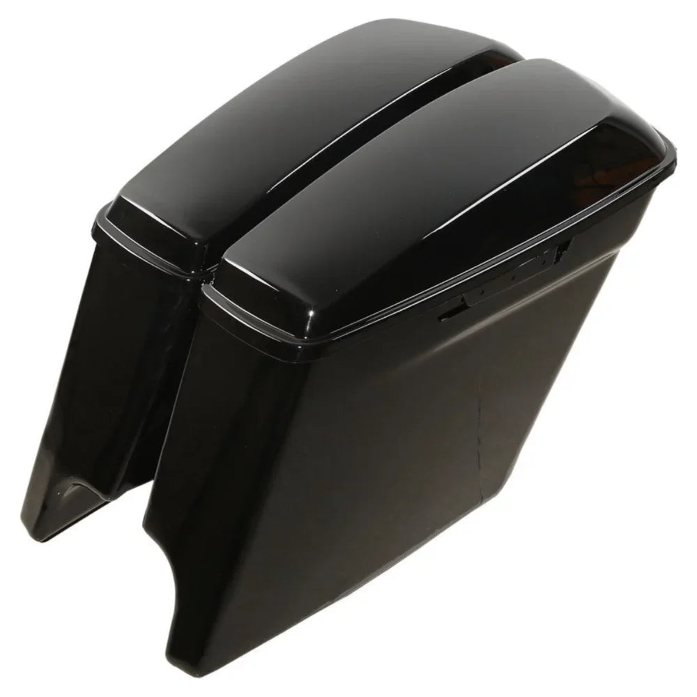 Harley-Davidson Extended 2014-2022 Glossy 5" Stretched Black For Saddlebags