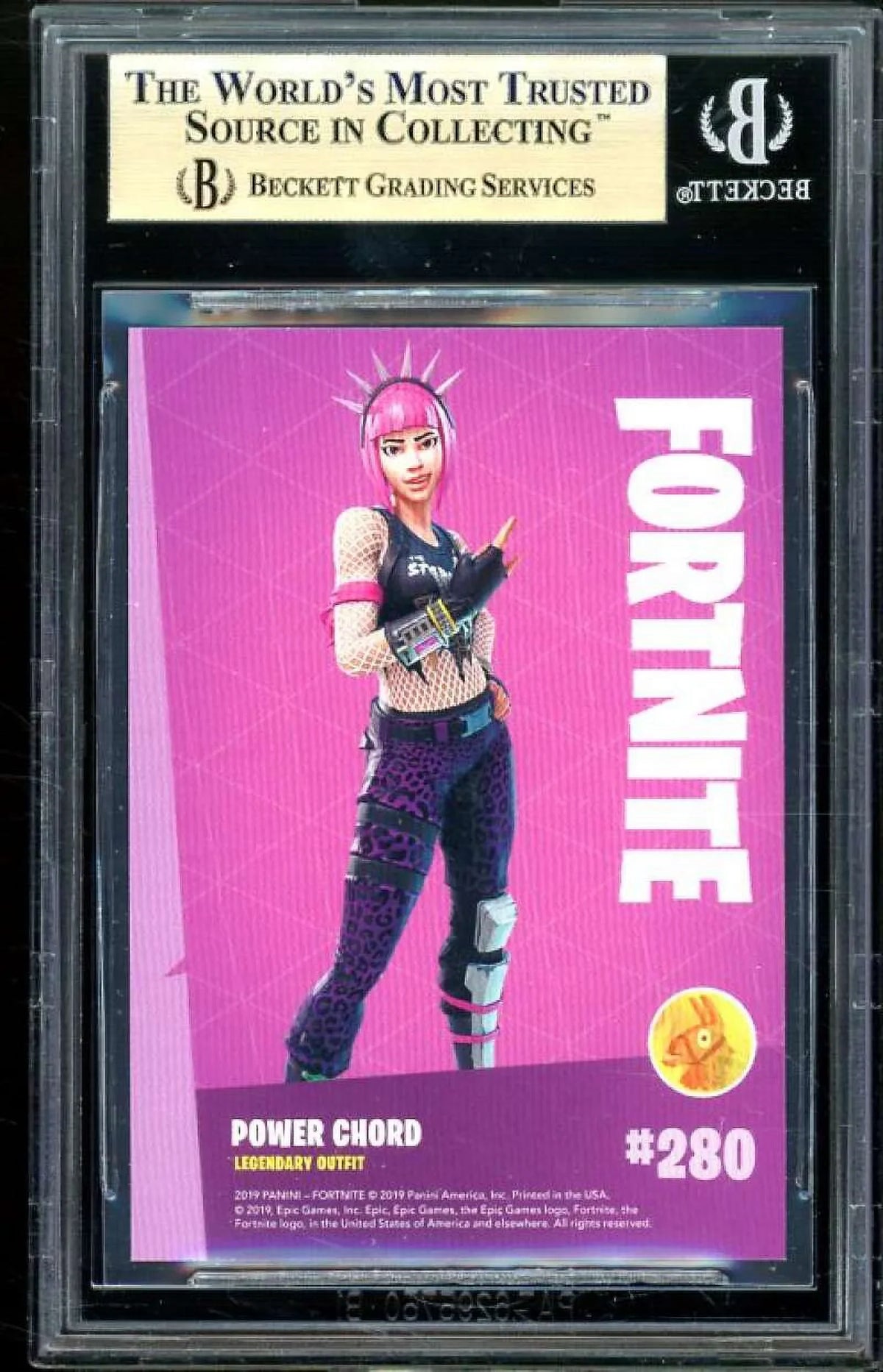 9.5) USA 9.5 (pop 2019 BGS Chord (10 9.5 9.5 1 Fortnite Series Power #280 2)