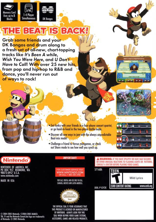 Donkey 2 - GAMECUBE Konga