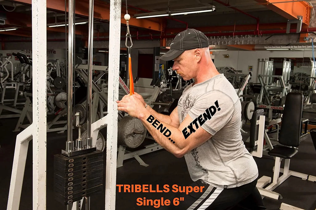 and LPGmuscle Weight Stack Way Bend Better Than Build! Triceps 'TRIBELLS' on Extend can by Dumbbells for