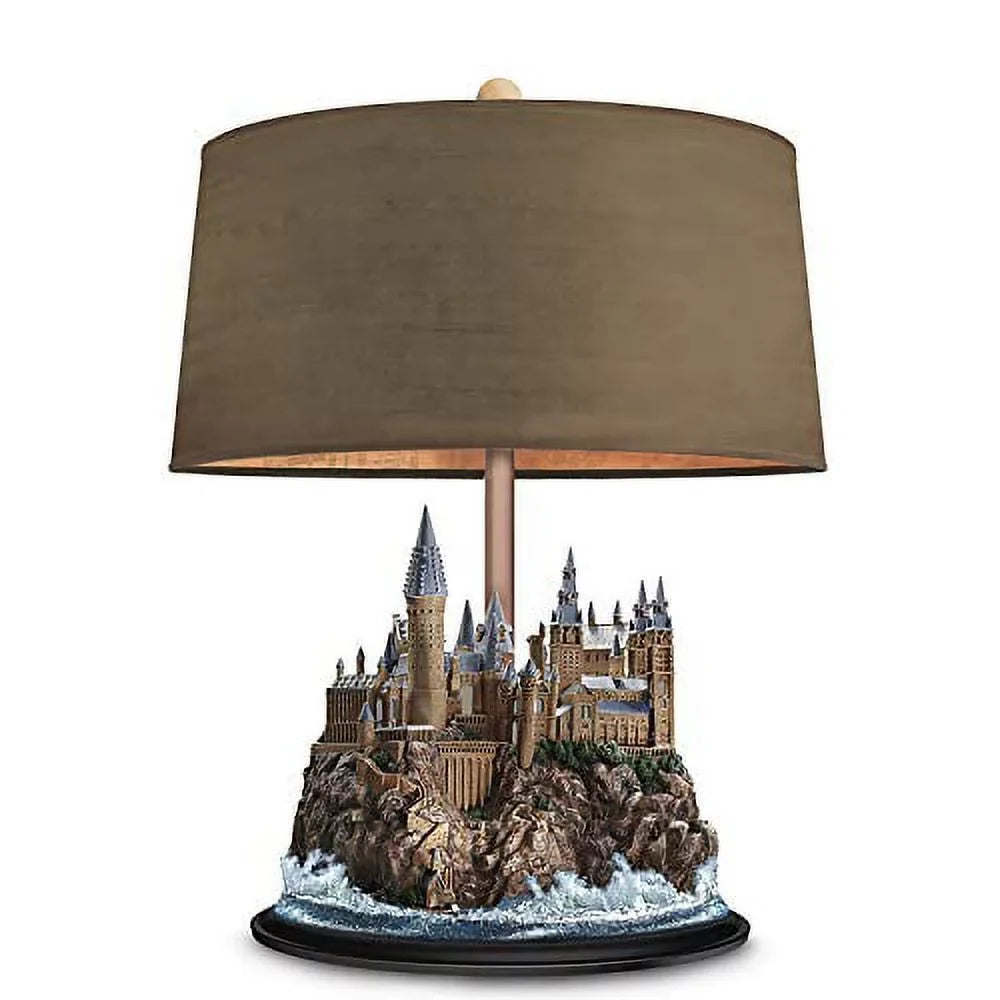 lit Lamp Handcrafted Castle Potter Hogwarts Bradford Table with Harry Exchange