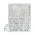 19-1/2 x 17-1/2 Pack by 18x20x2 Glasfloss. Air MERV dimension: Actual 3 Pleated of Inch Filters 1-3/4 13 2" x