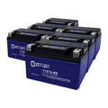 2014 Scooter Compatible with Tweet Peugeot Pack YTX7A-BS Replacement 50 6 - Lithium Evo Battery