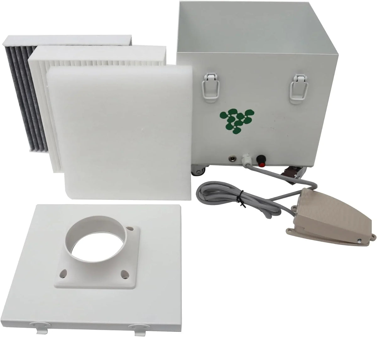 Extractor Purifier Welding Switch Smoke Foot with Dry Fume Portable 12V Welding Purifier Smoke