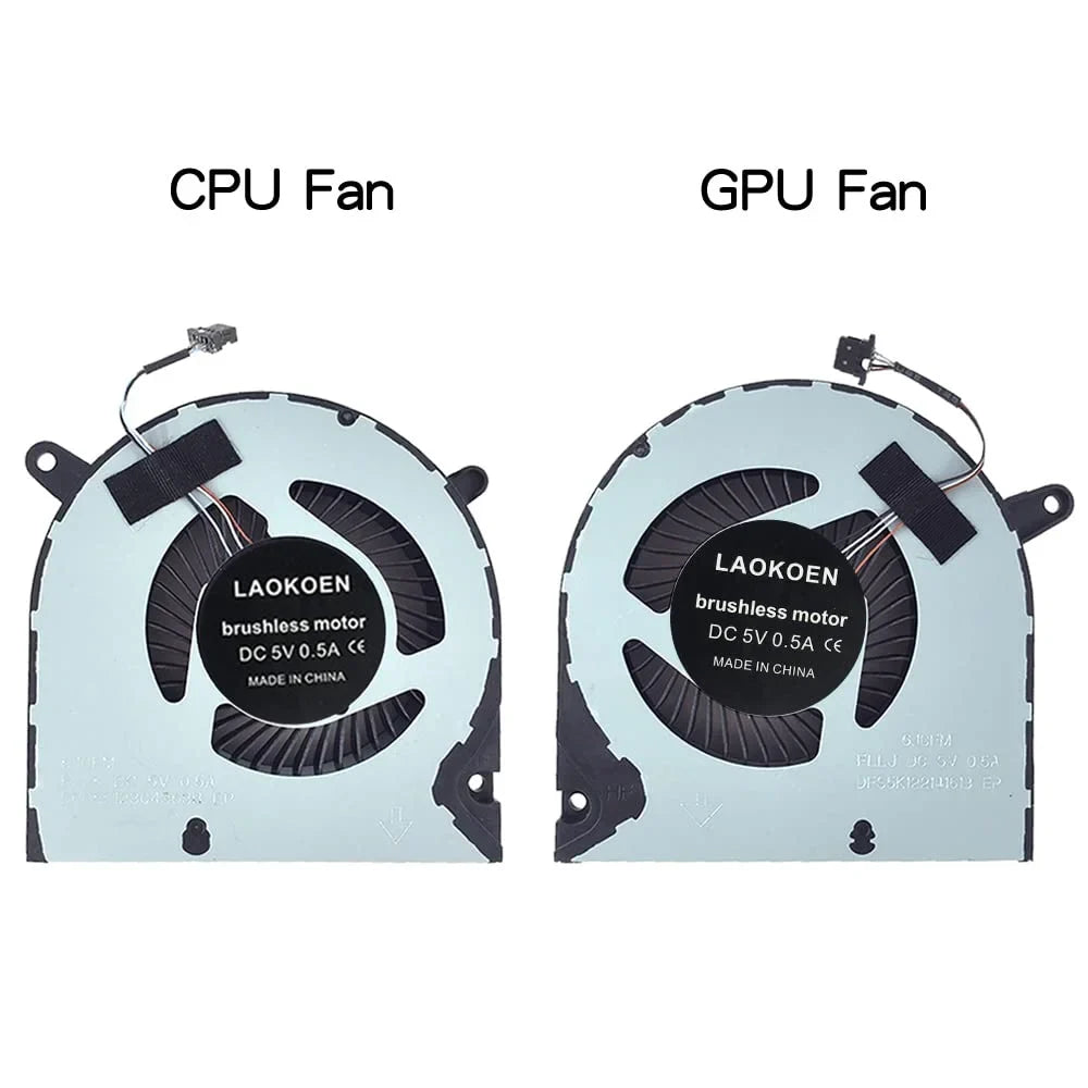 Fans Cooling Dell New G3 FLLJ 3590 for G3-3590 04NYWG FLLK Replacement Series Laptop P/N: 0160GM EG75070S1-1C060-S9A
