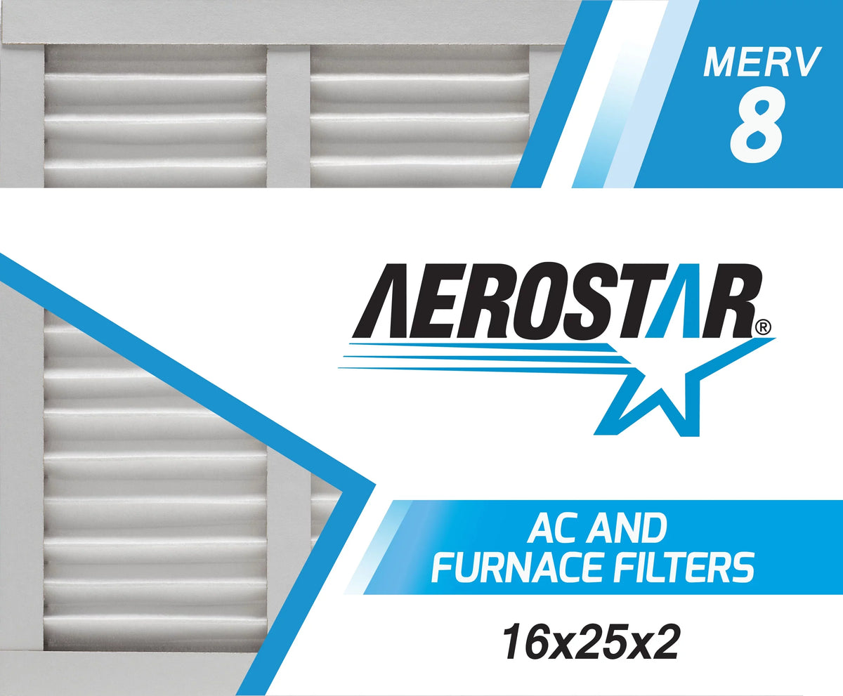 Box Air 16x25x2, 8, Filter, MERV 4 of Aerostar 16x25x2